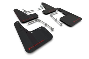 Toyota GR Yaris Mud Flap - Rally Armor - UR Series w/Red Logo - Black - `20-`25